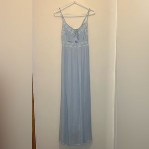 Powder Blue Lightweight Summer Dress